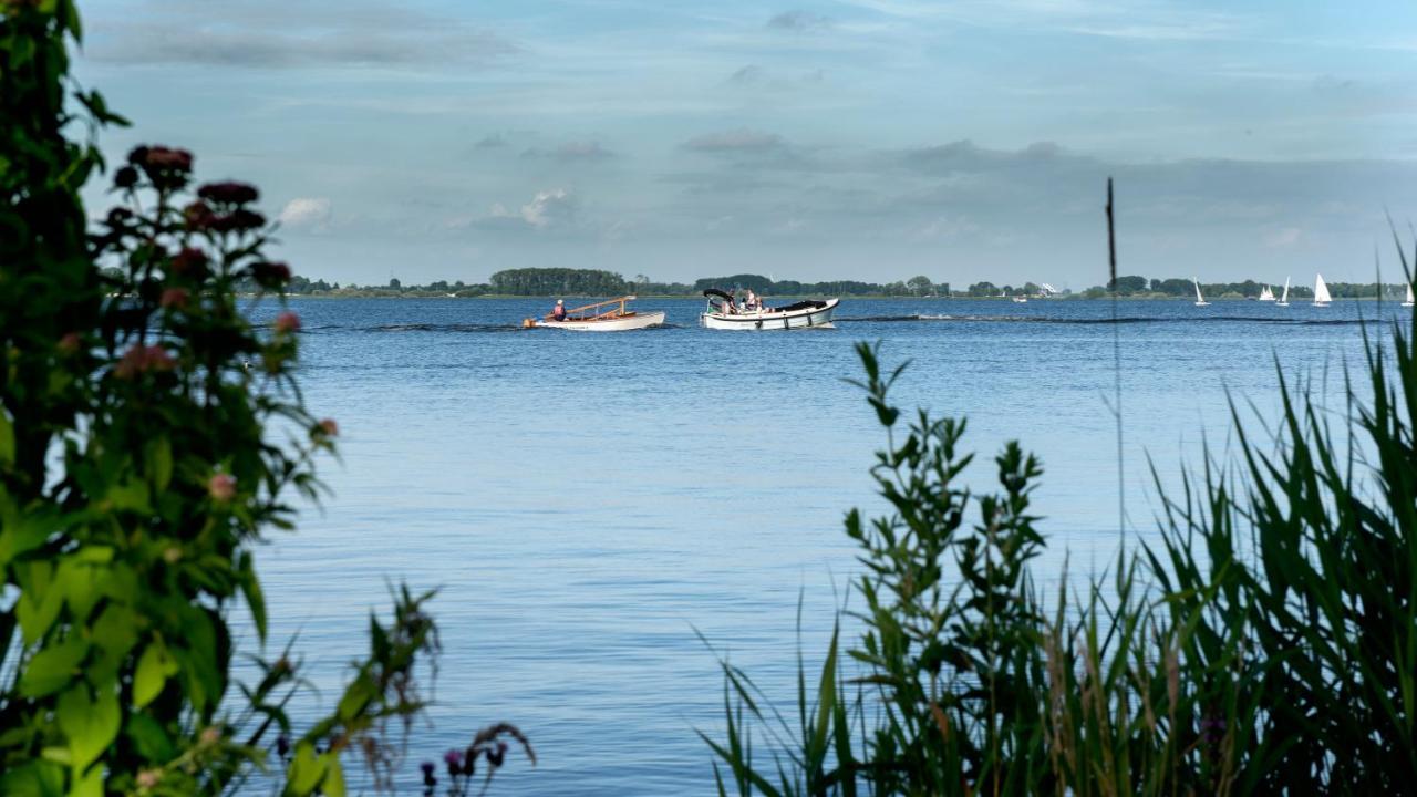 Welcome In - Houseboat 'Elysium' Met Eigen Aanlegsteiger Sneek - Offingawier מראה חיצוני תמונה