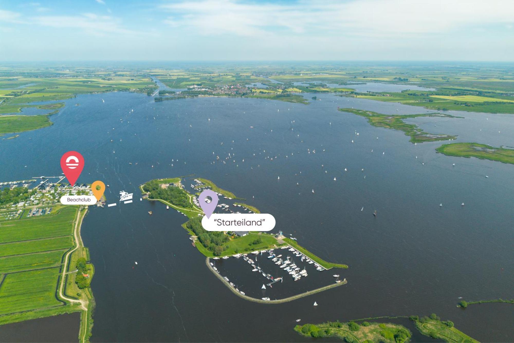 Welcome In - Houseboat 'Elysium' Met Eigen Aanlegsteiger Sneek - Offingawier מראה חיצוני תמונה